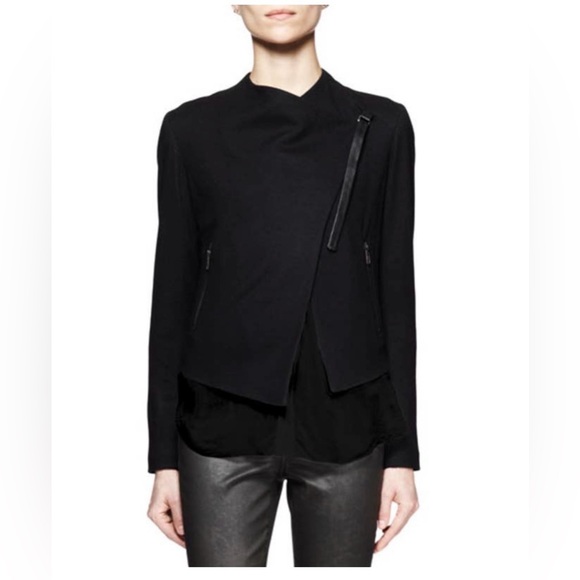 Helmut Lang Black Asymmetrical Blazer - Picture 5 of 13